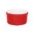 Conjunto De 6 Ramequins 10X5cm 180Ml Vermelho E Branco Vermelho