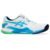 Tênis ASICS GEL-Resolution 9 – Masculino – Branco com Azul e Verde