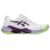 Tênis ASICS GEL-Challenger 14 Padel – Feminino – Branco com Roxo e Verde