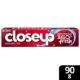Creme Dental Em Gel Closeup Proteção 360º Fresh Red Hot 90G Closeup