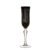 Taça De Cristal Strauss Champagne 240Ml – Preto – 237.107.150.018 Preto