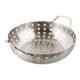 Panela Wok Inox Para Grelhar Em Churrasqueira Grill E Pizza