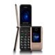 Celular Flip Vita Duo Dourado Dual Chip Bluetooth Radio Fm Preto Multilaser – P9163 P9163