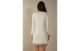 Camisola Aberta Com Botões Frontais Classic Beauty – Bege