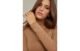 Blusa Manga Comprida Gola Alta Em Cashmere – Marrom
