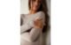 Blusa Manga Comprida Ultraleve Em Cashmere Modal Gola Barco – Off-White