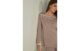 Blusa Manga Comprida Com Decote Em Barco Classic Beauty – Bege