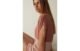 Blusa De Manga Curta Em Modal Lounginess – Rosa