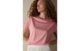 Blusa Manga Curta Decote Redondo Em Algodão Supima Ultrafresh – Rosa