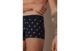 Cueca Boxer Beringelas Em Algodão Supima Elástico – Azul