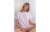 Blusa De Manga Curta Em Algodão Supima Ultrafresh Iris And Apricot – Roxo
