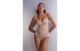 Body Em Tule e Renda Living In Luxe – Bege