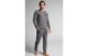 Pijama Comprido De Algodão Supima Basic – Cinza