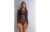 Body Manga Comprida Em Tule – Preto