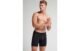 Cueca Shorts Em Algodão Supima Elástico – Preto