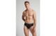 Cueca Slip Em Algodão Supima Elasticizado Com Logotipo – Preto