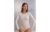 Body De Manga Comprida Modal e Cashmere Ultralight – Bege
