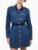 Vestido Chemise Jeans Com Cinto Calvin Klein Jeans – Marinho Vestido Chemise Jeans Com Cinto Calvin Klein Jeans Marinho p