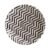 CONJUNTO C/ 6 PRATOS DE SOBREMESA COUP CHEVRON � 20,5 cm