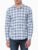 Camisa Masculina Flamê Plaid Calvin Klein Jeans – Azul Claro Camisa Masculina Flamê Plaid Calvin Klein Jeans Azul Claro g