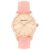 Relógio Akium Lady Casual Feminino Couro Rosa