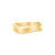Anel Life Duplo Ondas em Prata 925 com Banho de Ouro Amarelo 18k