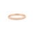 Anel Life Textura em Liga Rosé com Banho de Ouro Rosé 18k