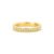 Anel Life Glam em Prata 925 com Banho de Ouro Amarelo 18k e Pedras Incolores