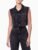 Colete Jeans Feminino Cropped Tachas Calvin Klein Jeans – Preto Colete Jeans Feminino Cropped Tachas Calvin Klein Jeans Preto Pp