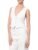 Colete Feminino Alfaiatado Vista Embutida Calvin Klein – Off White Colete Feminino Alfaiatado Vista Embutida Calvin Klein Off White 38
