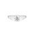 Anel Solitário Classic em Ouro Branco 18k com Diamante 1 ct