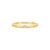 Anel Solitário Promise em Ouro Amarelo 18k com Diamante 0,05 ct