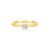 Anel Solitário Classic em Ouro Amarelo 18k com Diamante 0,30 ct