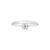 Anel Solitário Forever em Ouro Branco 18k com Diamante 0,26 ct