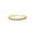 Meia Aliança Eternity em Ouro Amarelo 18k com Diamantes