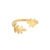 Anel Gold Leaf em Ouro Amarelo 18k