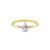 Anel Cores em Ouro Amarelo 18k com Topázio