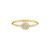 Anel Margie em Ouro Amarelo 18k com Topázios