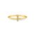 Anel Stacky Lux em Ouro Amarelo 18k com Topázios