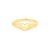Anel Heart em Ouro Amarelo 18k