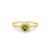 Anel Love em Ouro Amarelo 18k com Peridoto e Diamantes
