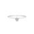 Anel Teens Borboleta em Ouro Branco 18k com Diamantes