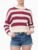 Tricot Feminino Listrado Colorido – Off White Tricot Feminino Listrado Colorido Off White g