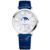 Relógio Baume & Mercier Masculino Couro Azul M0A10226 05 ATM