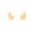 Brinco Gold Leaf em Ouro Amarelo 18k