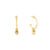 Argola Trends em Ouro Amarelo 18k com Citrino