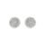 Brinco Conjunto Especial em Ouro Branco 18k com Diamantes