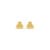 Brinco Baby Bolinhas em Ouro Amarelo 18k