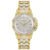 Relógio Bulova Crystal Feminino Aço Dourado 98L302N