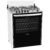 Fogão Atlas New Utop Mesa Inox 5 Bocas Branco/Preto Bivolt 300001222